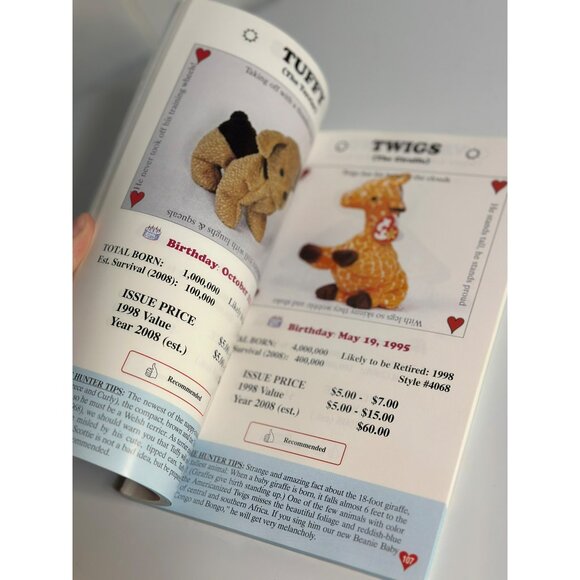 VTG The Beanie Baby Handbook 1998 Edition | Ty Beanie Babies Collector’s Guide - Picture 4 of 4